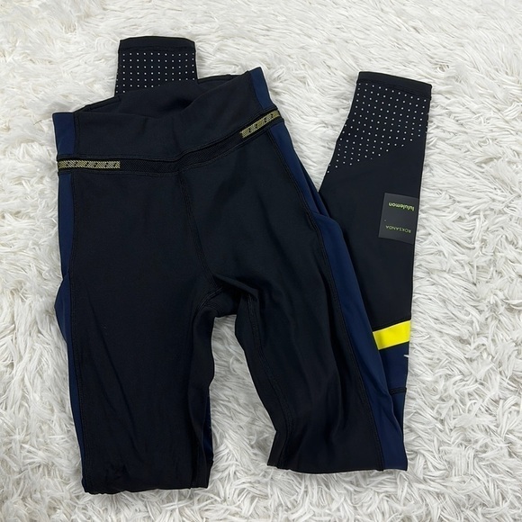 lululemon athletica Pants - Lululemon Break New Ground Tight *lululemon x Roksanda Black / True Navy / Sonic